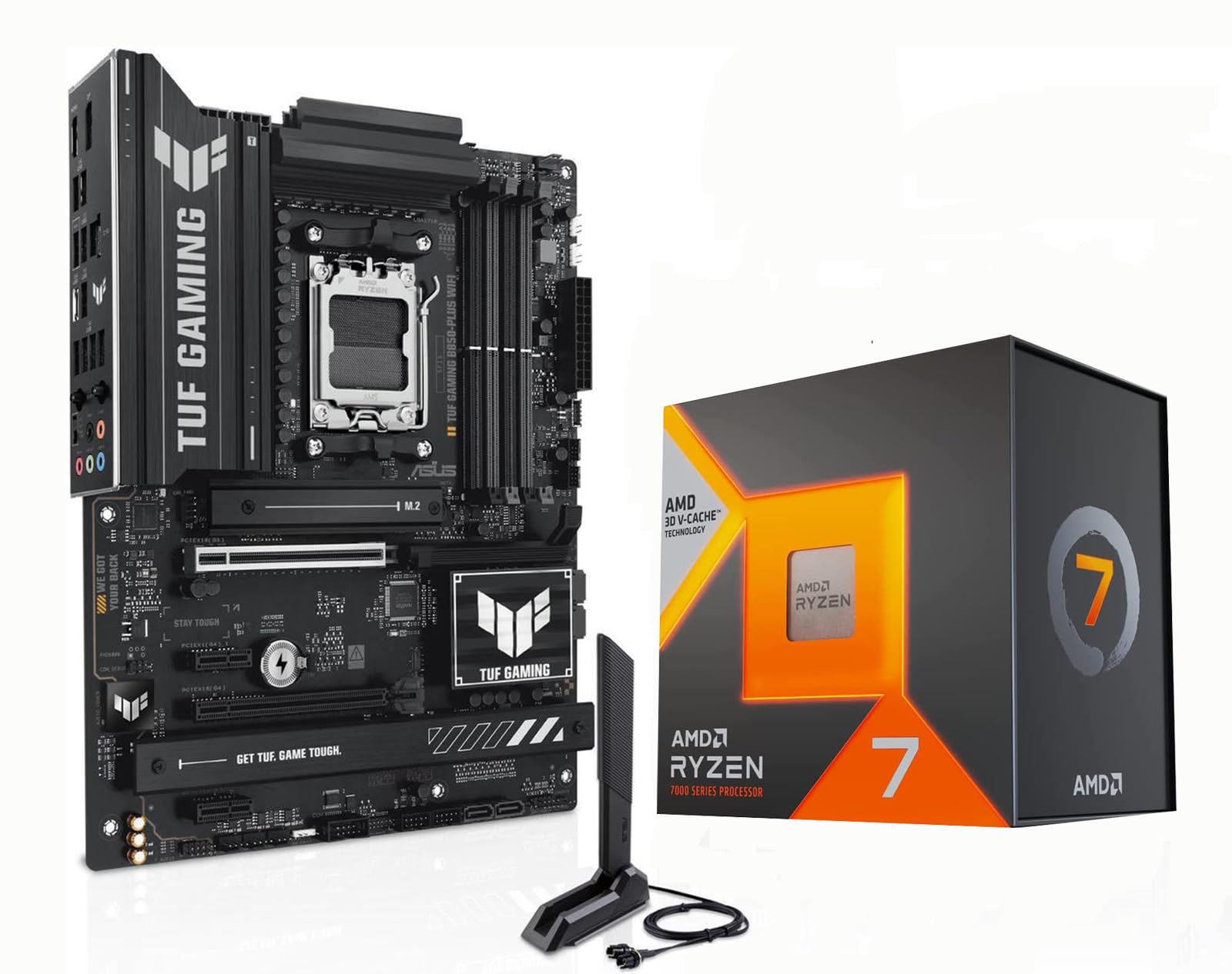 CPU 7800X3D+TUF B650PlusWiFi+DDR5 32GB*2 Amazon.com: MICRO CENTER AMD Ryzen 7 7800X3D CPU Processor